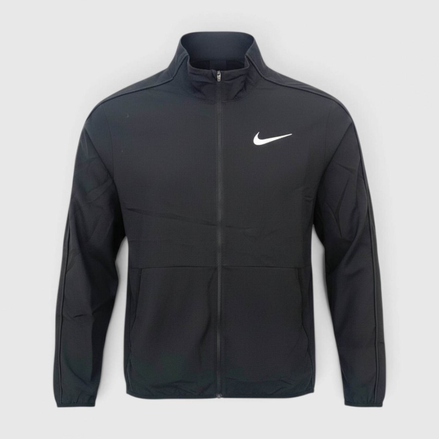 Nike Αντιανεμικό Τζάκετ Μαύρο /pre owned